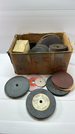 Large Quantity of Grinding & Sanding Wheels