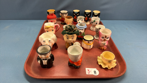 (20) Assorted Egg Cups