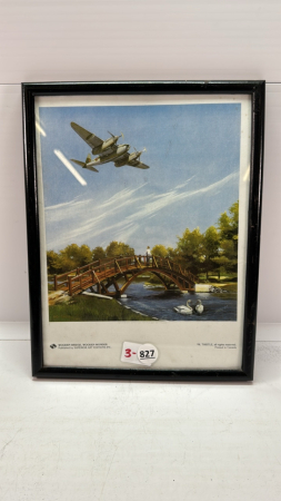 R. Thistle Wooden Bridge Print 10"W x 14"H