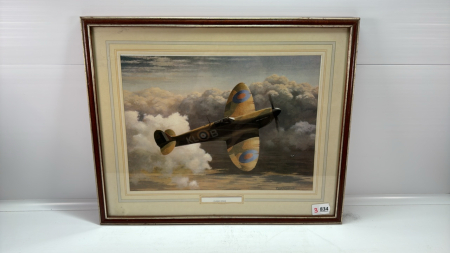 "Classic Wings" Airplane Print 21"W x 17"H