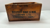 Western Wire & Nail Company Ltd. Box - Note - 2