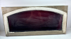 Ruby Red Window in Wooden Frame -Note - 3