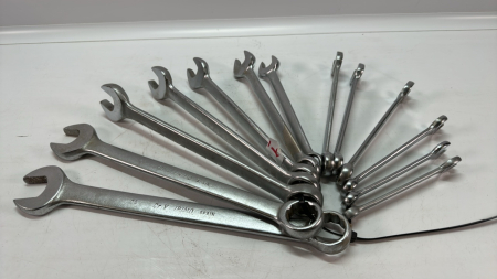 (13) Piece Metric Combination Wrench Set - Notes