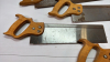 (3) Hardback Saws & (1) Hand Saw - 3