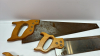 (3) Hardback Saws & (1) Hand Saw - 5