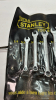 Stanley 8 Piece Combination Wrench Set 5/16 to 3/4 - 2