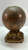 5" Copper Ball on Cast Iron Base - 2