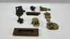 Quantity of Brass & Steel Door Hardware