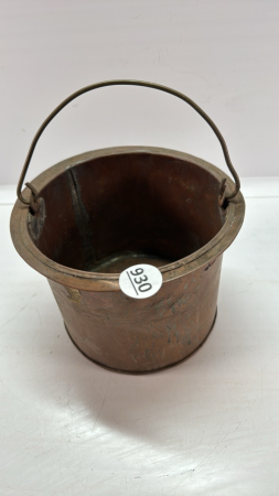 Copper Pail - Homemade 7"W x 5"D