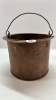 Copper Pail - Homemade 7"W x 5"D - 2