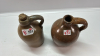 (2) Crockery Jugs - Approx. 8" High - 2