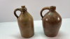 (2) Crockery Jugs - Approx. 8" High - 3