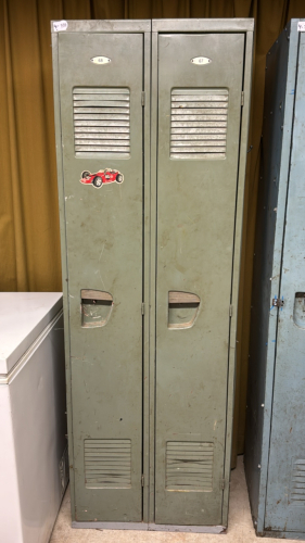 Double Metal Locker 24"W x 15"D x 6ft H