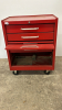 3 Drawer Rolling Tool Box with contents - Notes - 2