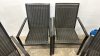 (4) Metal Stacking Lawn Chairs - 3