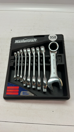 Mastercraft 9 Piece Metric Wrench Set