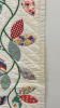 White & Flowered Quilt 72" x 80" - 3