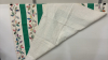 White & Flowered Quilt 72" x 80" - 4