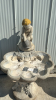 Concrete Fountain 22"W x 36"H - 2