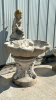 Concrete Fountain 22"W x 36"H - 4