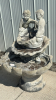 3 Tier Concrete Fountain (No Pump) 26"W x 37"H - 5