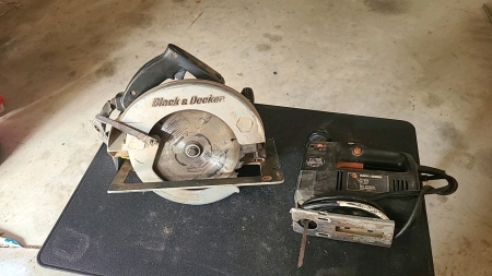 Black & Decker Circular Saw and Jigsaw