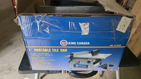 King 7in Electric Tile Saw