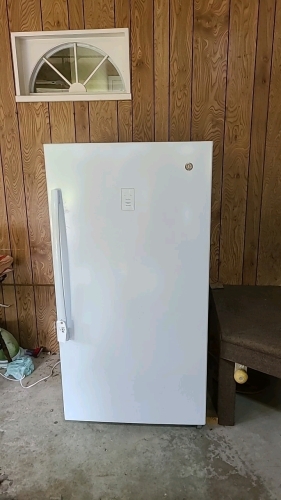 GE Upright Freezer