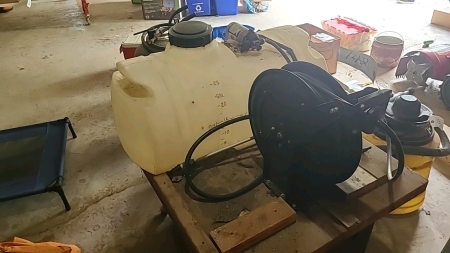 12V Lawn Sprayer Setup