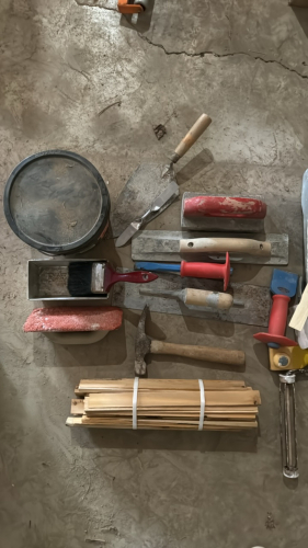 Paint and Masonry Tool Lot