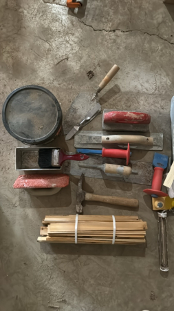 Paint and Masonry Tool Lot