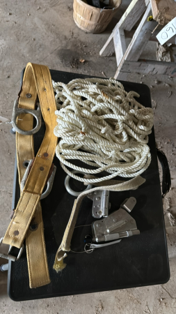 Safety Harness and Rope