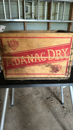 Adanac Dry Wooden Crate