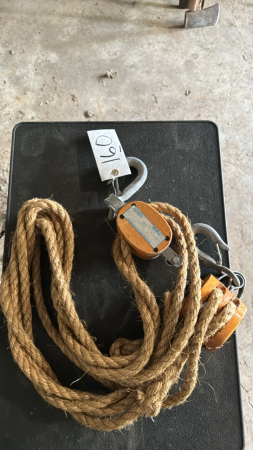 Rope Black and Tackle