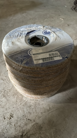 Unopened Spool of 1/4in x 1200ft of Manila Rope