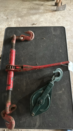 Chain Binder and Pulley