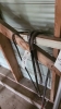 2 Wrecking bars, a prybar and iron hook - 4