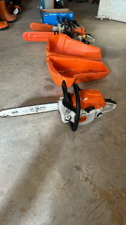 Stihl MS291 Chain Saw and Case