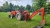 Allis Chalmers 170 tractor w/ Loader and Backhoe - 3