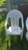 Plastic Table and 2 Chairs - 2