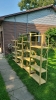 4 metal light duty shelves - 2