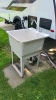 Plastic Laundry Tub with taps - 2