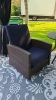 Reclining Swivel Patio Chairs with Metal Table - 4