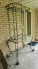 Outdoor Metal Shelf with glass shelves - 2