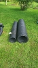 Two lengths of poly drainage tube - 2