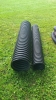 Two lengths of poly drainage tube - 4