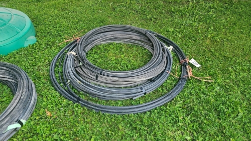 Lot of 5/8 and 3/4in Poly Water Line