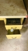 Desk, Filing Cabinet and Small Metal Shelf - 3