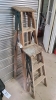 (2) Wooden Step Ladders - 2