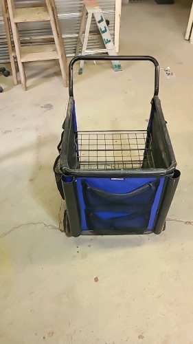 2 Wheel Two Shelf Simoniz Cart